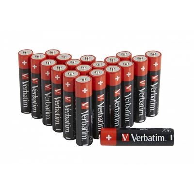 Verbatim (49876) AAA BATTERY ALKALINE 20 PACK