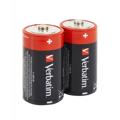 Verbatim (49922) C BATTERY ALKALINE 2 PACK