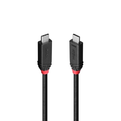 Lindy Black Line 37002 2m USB4 240W Cable