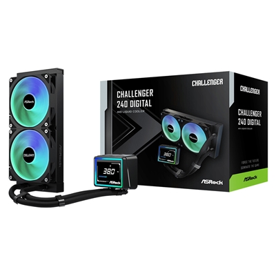 ASRock Challenger 240 Digital AIO Liquid CPU Cooler