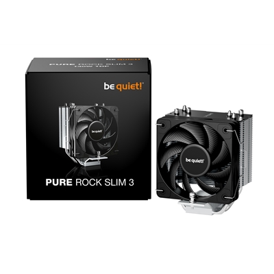 be quiet! Pure Rock Slim 3 Fan CPU Cooler