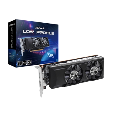 ASRock Intel Arc A310 Low Profile 4GB GDDR6 Graphics Card