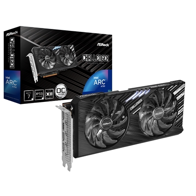 ASRock Intel Arc A750 Challenger SE OC 8GB GDDR6 Graphics Card