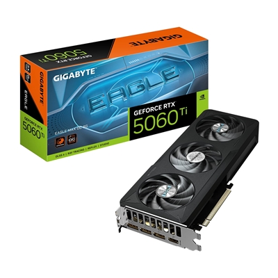 Gigabyte NVIDIA GeForce RTX 5060 Ti EAGLE MAX OC 8GB GDDR7 Graphics Card