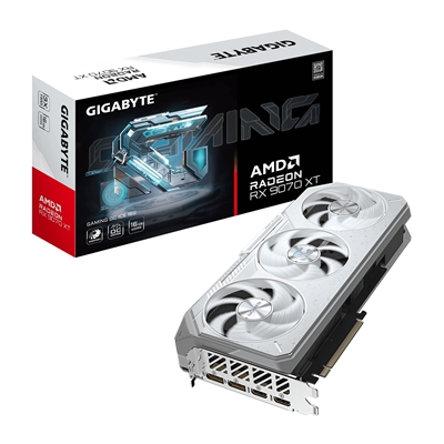Gigabyte AMD Radeon RX 9070 XT GAMING OC ICE 16GB GDDR6 Graphics Card