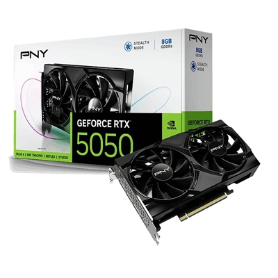 PNY NVIDIA GeForce RTX 5050 8GB GDDR6 Graphics Card