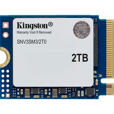 Kingston NV3 2TB PCIe 4.0 M.2 2230 NVMe SSD for Handheld Consoles
