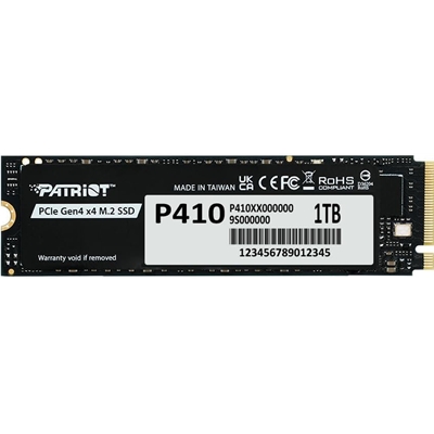 Patriot P410 (P410P1TBM28H) 1TB PCIe Gen4 x4 M.2 SSD