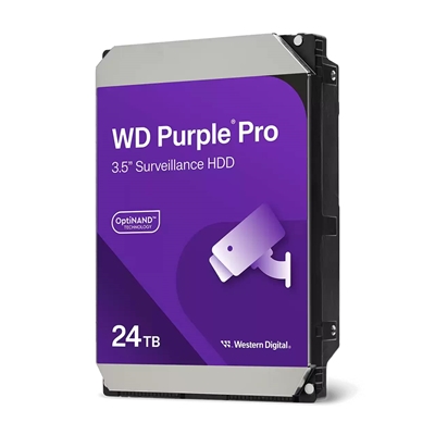 WD WD240PURP Purple Pro 24TB SATA Smart VideoHard Drive