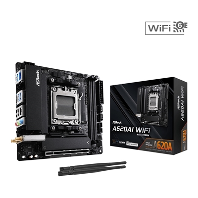 ASRock A620AI WIFI AMD AM5 Socket Motherboard