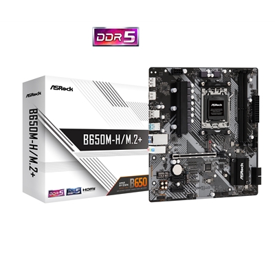 ASRock B650M-H/M.2+ AMD AM5 Socket Motherboard