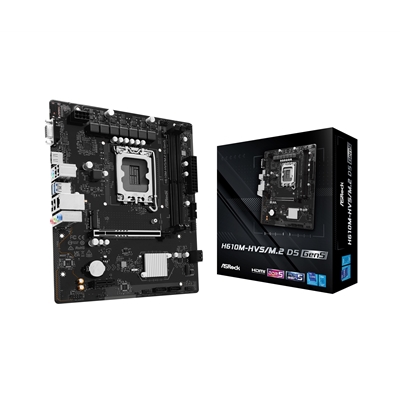 ASRock H610M-HVS/M.2 D5 GEN5 Intel 1700 Socket Motherboard