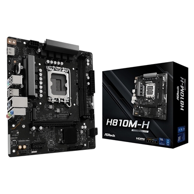 ASRock H810M-H Intel Socket 1851 Motherboard