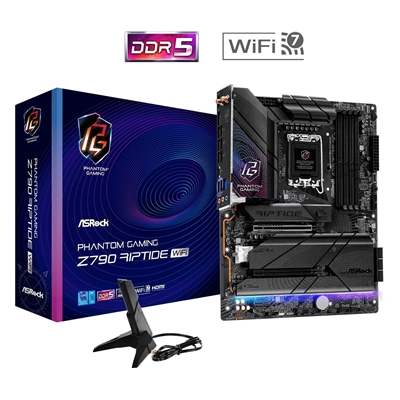 ASRock Z790 Riptide WiFi PHANTOM GAMING Intel 1700 Socket Motherboard