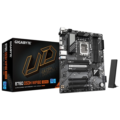 Gigabyte B760 DS3H WIFI6E GEN5 Intel 1700 Socket Motherboard