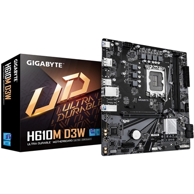 Gigabyte H610M D3W (Rev. 1.1) Intel 1700 Socket Motherboard