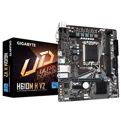 Gigabyte H610M H V2 (Rev. 1.0) Intel 1700 Socket Motherboard