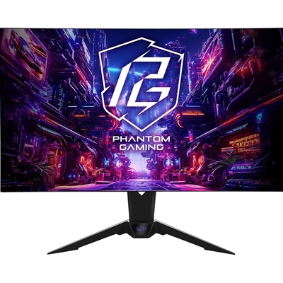 ASRock Phantom Gaming PGO32UFS 32 Inch 4K/ UHD (3840 x 2160) Flat WOLED Gaming Monitor