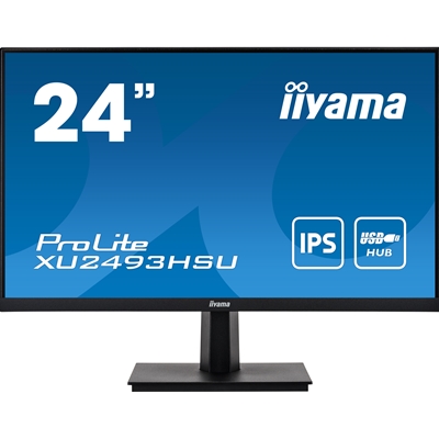 iiyama ProLite X2493HSU-B1 computer monitor 60.5 cm (23.8") 1920 x 1080 pixels Full HD LED Black