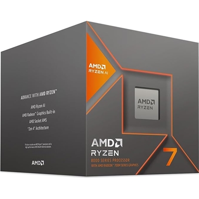 AMD Ryzen7 8700G 8 Core AM5 Processor 4.2GHz up to 5.1GHz Boost