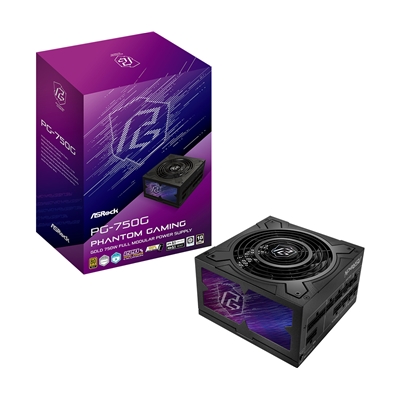 ASRock Phantom Gaming PG-750G 750W ATX Power Supply Unit