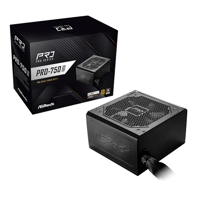 ASRock PRO-750G 750W ATX Power Supply Unit
