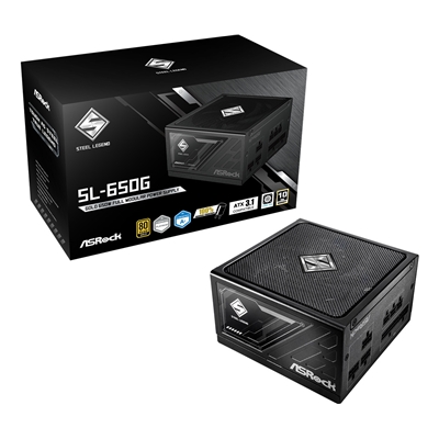 ASRock Steel Legend SL-650G 650W ATX Power Supply Unit
