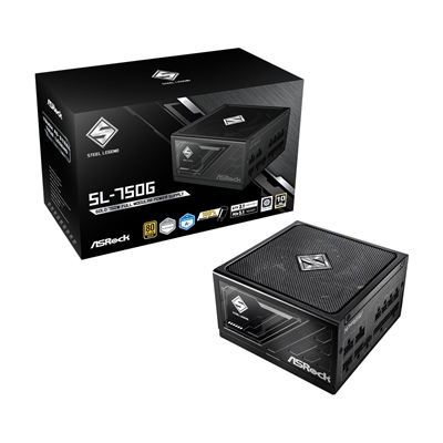 ASRock Steel Legend SL-750G 750W ATX Power Supply Unit