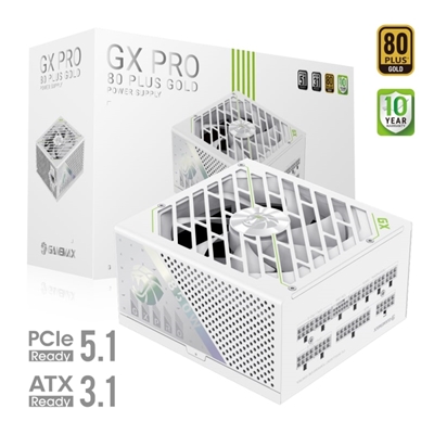 GAMEMAX GX-850 Pro Modular 80 Plus Gold ATX3.0 PCIe 5.0 PSU With 135mm FDB Fan