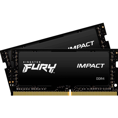 Kingston FURY Impact KF432S20IBK2/16 16GB (2x 8GB) SODIMM System Memory