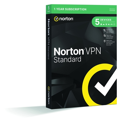 Norton VPN 5 Device 1-year Subscription
